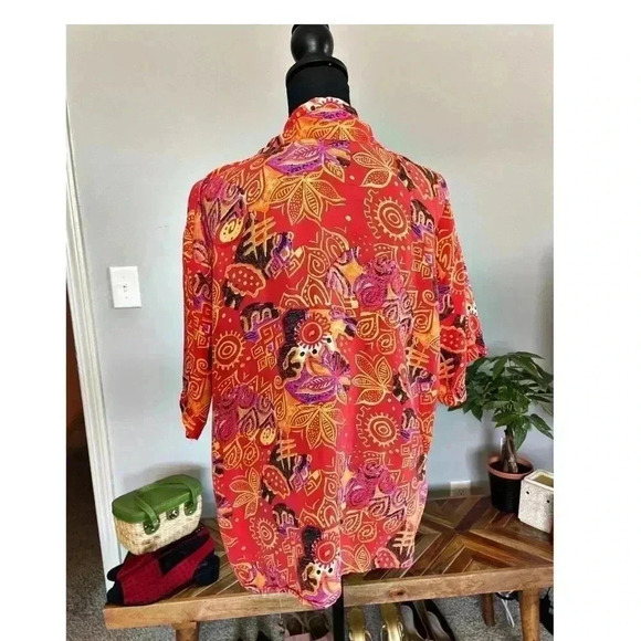 Ivy Club Classic Silk Blouse - Picture 2 of 6